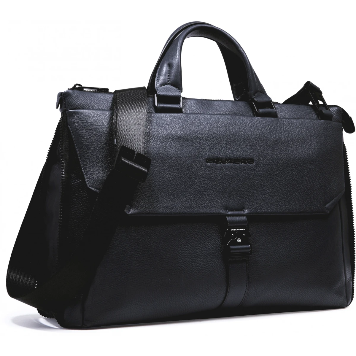 Сумка для ноутбука Piquadro Expandable Slim Computer Bag 15.6" Black (CA4021S135/N)
