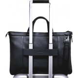Сумка для ноутбука Piquadro Expandable Slim Computer Bag 15.6" Black (CA4021S135/N)