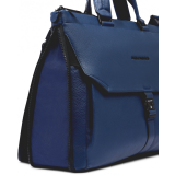 Сумка для ноутбука Piquadro Expandable Slim Computer Bag 15.6" Blue (CA4021S135/BLU)