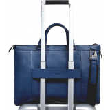 Сумка для ноутбука Piquadro Expandable Slim Computer Bag 15.6" Blue (CA4021S135/BLU)