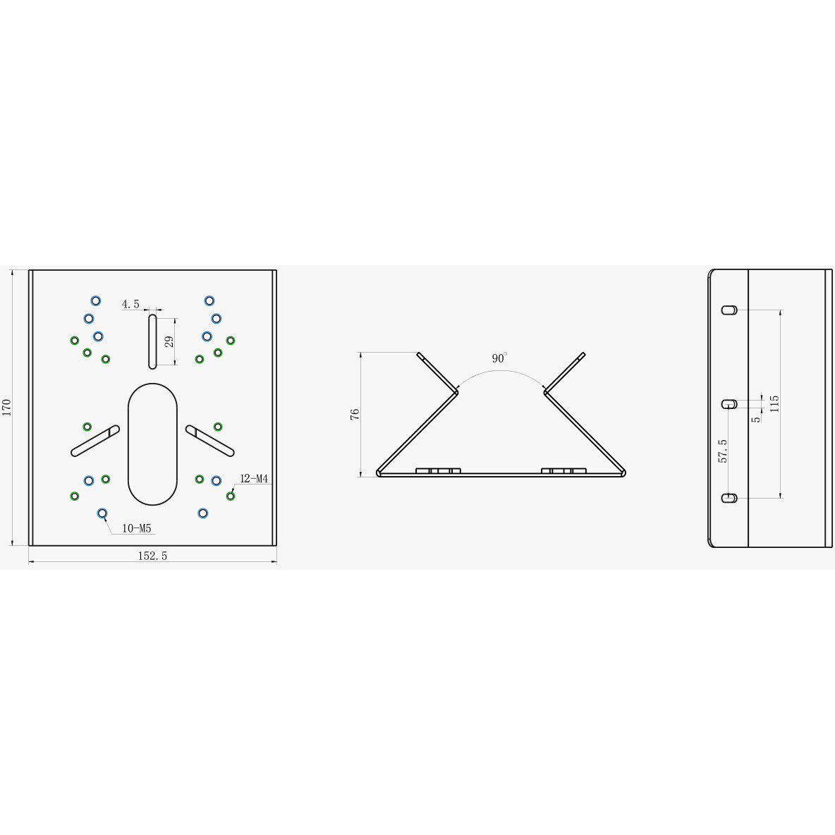 Кронштейн для камеры Milesight MS-A03 - фото 7