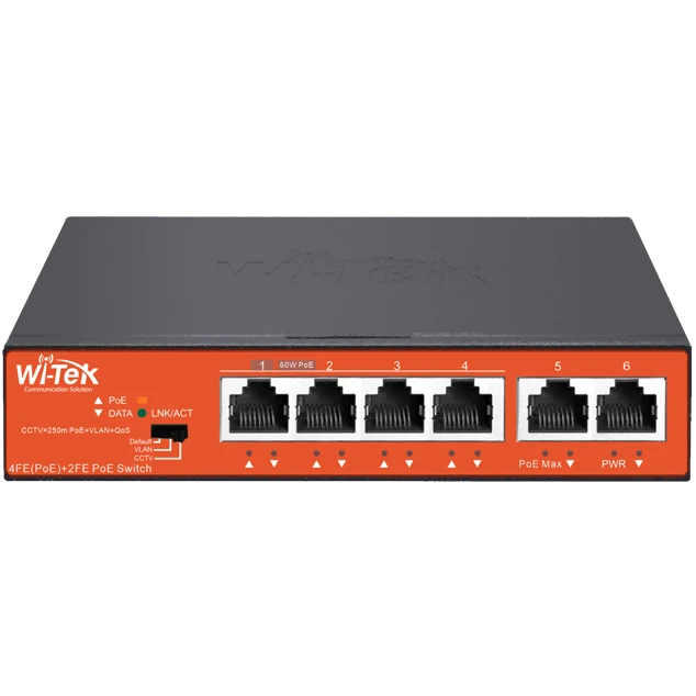 Коммутатор (свитч) Wi-Tek WI-PS205 v4