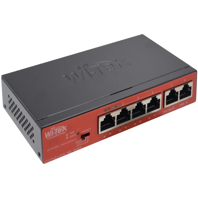 Коммутатор (свитч) Wi-Tek WI-PS205 v4 - фото 2