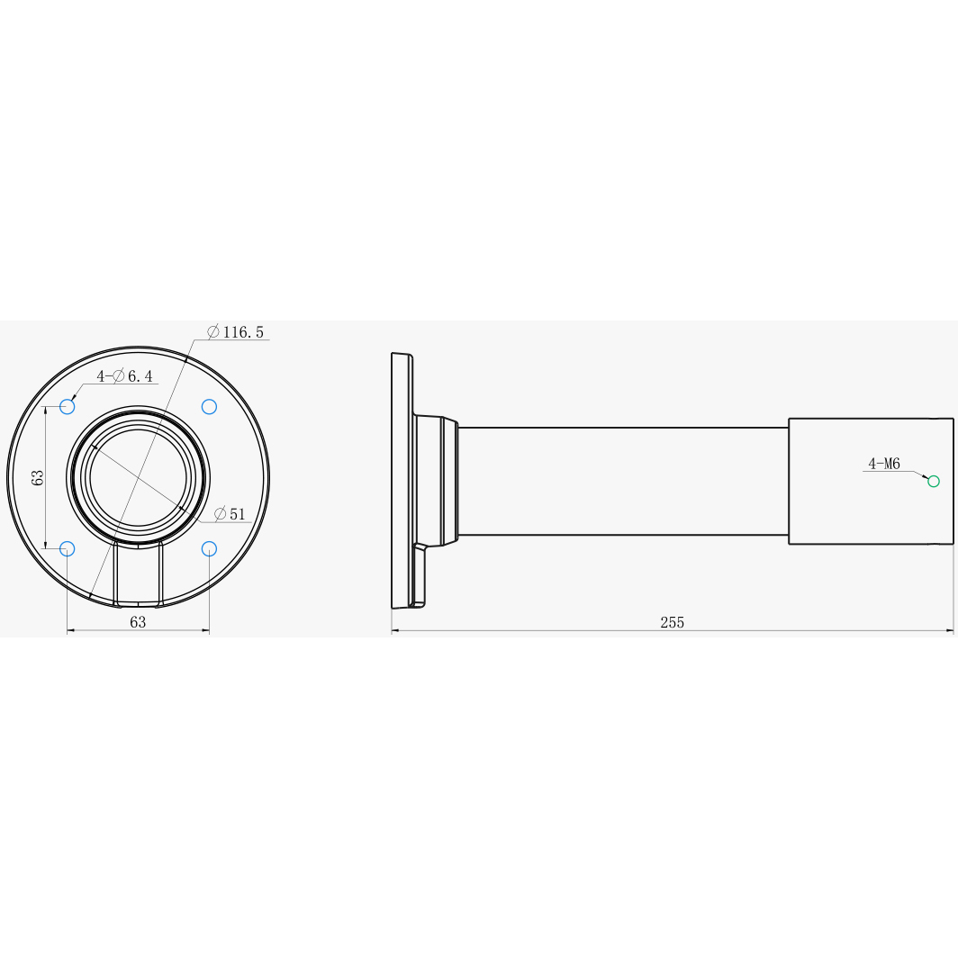 Кронштейн для камеры Milesight MS-A42 - фото 9
