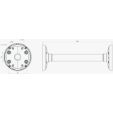 Кронштейн для камеры Milesight MS-A76