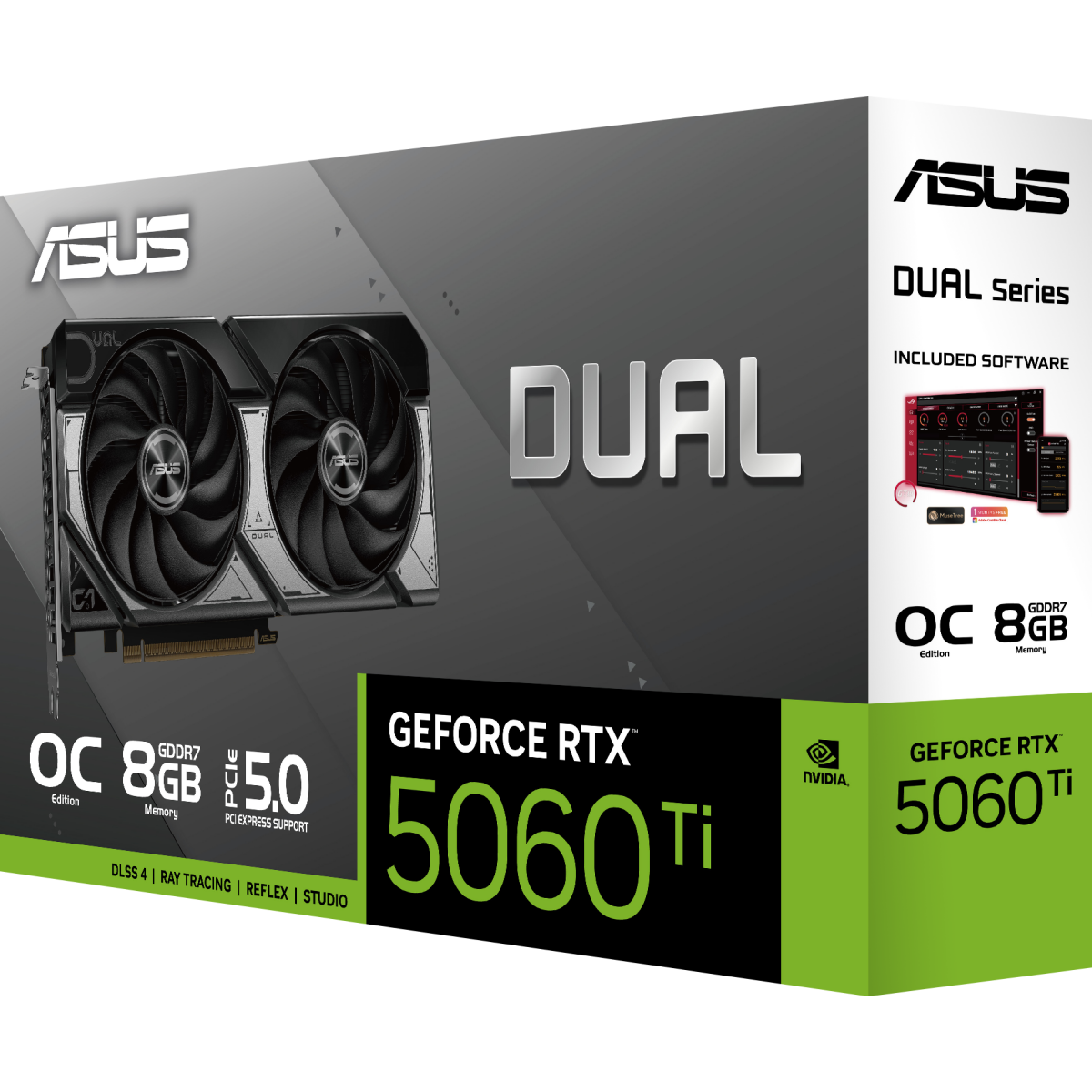 Видеокарта NVIDIA GeForce RTX 5060 Ti ASUS OC 8Gb (DUAL-RTX5060TI-O8G) - фото 7