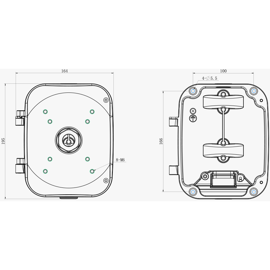 Распределительная коробка Milesight MS-A43 - фото 5