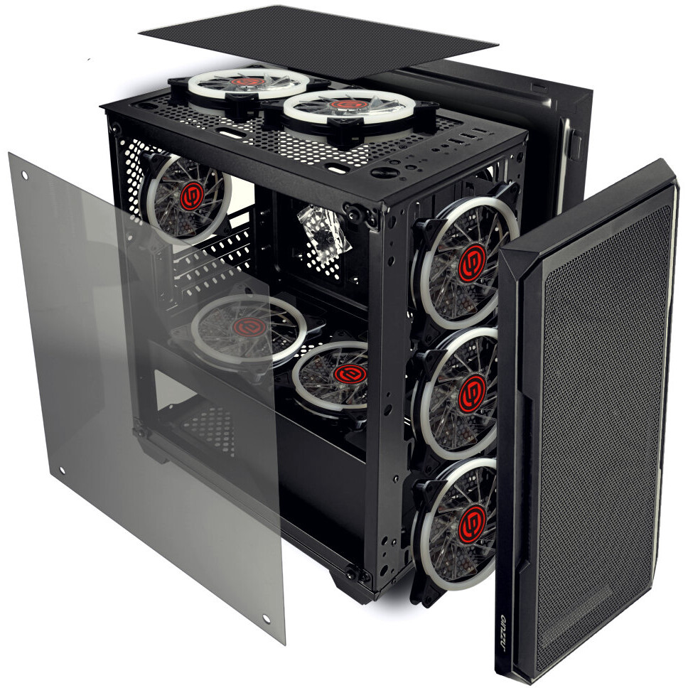 Корпус Ginzzu CL580 Black - фото 10