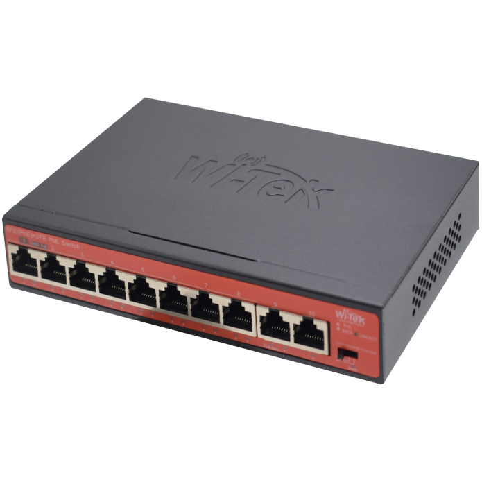 Коммутатор (свитч) Wi-Tek WI-PS210 v4 - фото 2