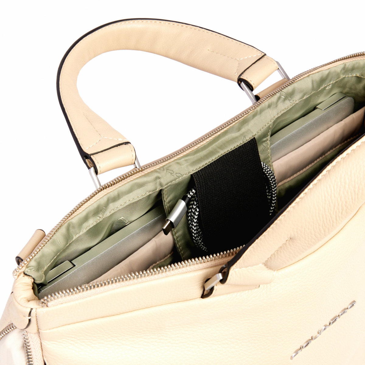 Сумка для ноутбука Piquadro Expandable Computer Bag 14" Beige (CA6698S135/BE) - фото 3