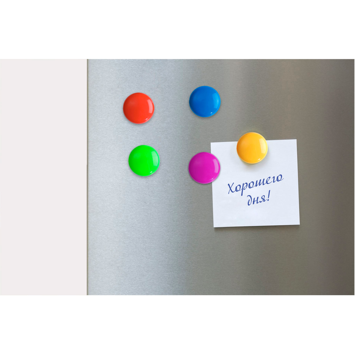 Магнит для досок Buro 1734757 (5 шт.) - фото 4