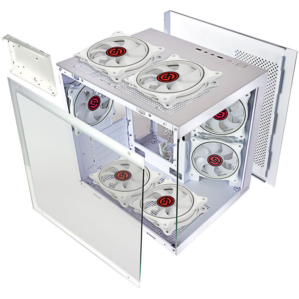 Корпус Ginzzu V250 White - фото 10