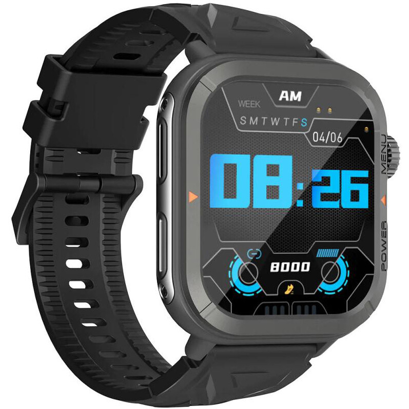 Умные часы Blackvew W30 Black - 6931548314295 - фото 3