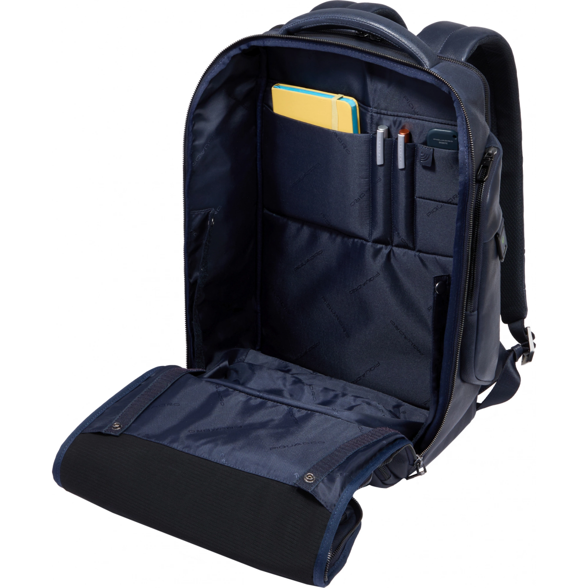 Рюкзак для ноутбука Piquadro Personalizable Laptop Backpack 15.6" Blue (CA6689S134/BLU) - фото 3