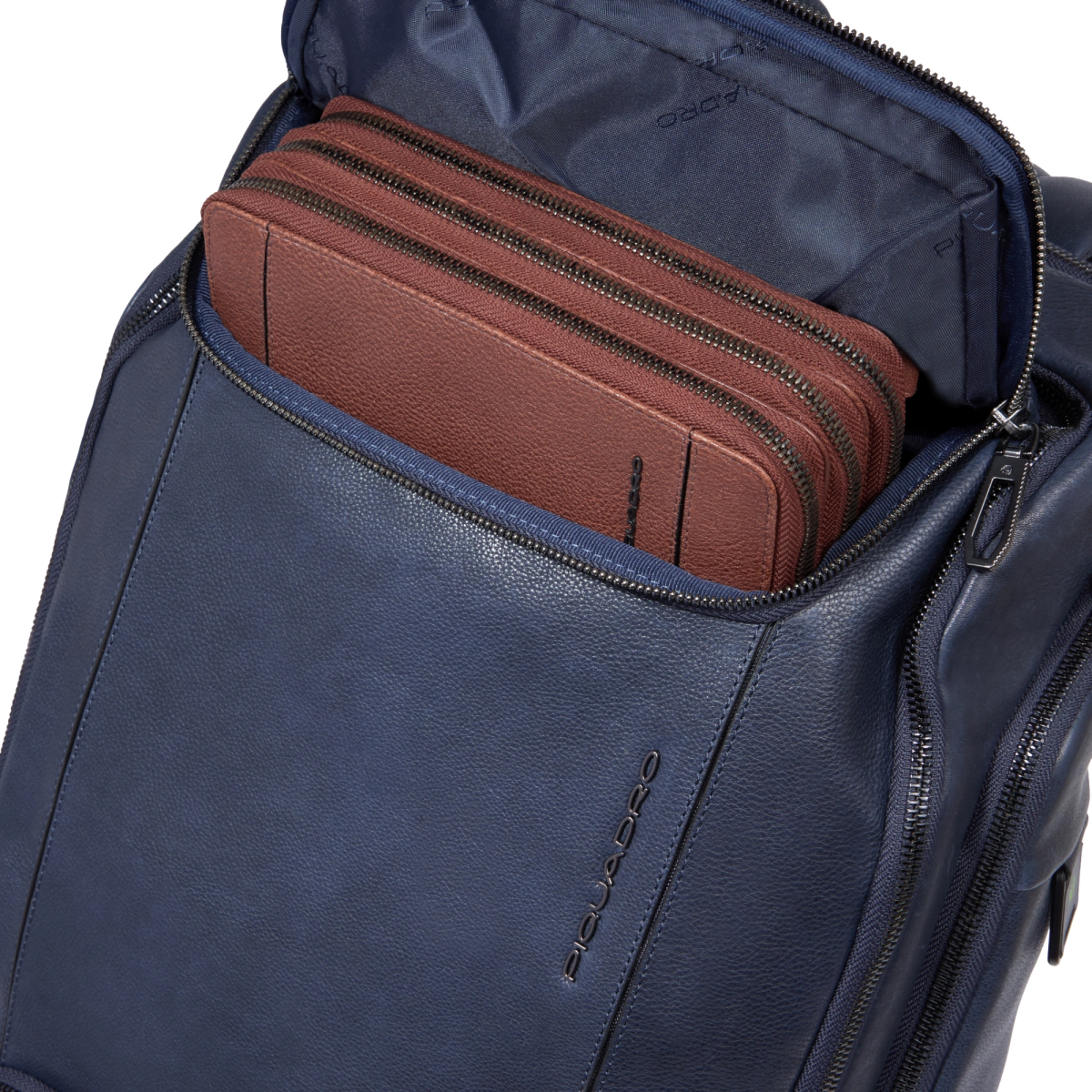 Рюкзак для ноутбука Piquadro Personalizable Laptop Backpack 15.6" Blue (CA6689S134/BLU) - фото 8