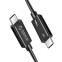 Кабель Thunderbolt 3 - Thunderbolt 3, 0.5м, Orico TBL05-BK - ORICO-TBL05-BK