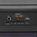 Портативная акустика Digma MC1705B Black