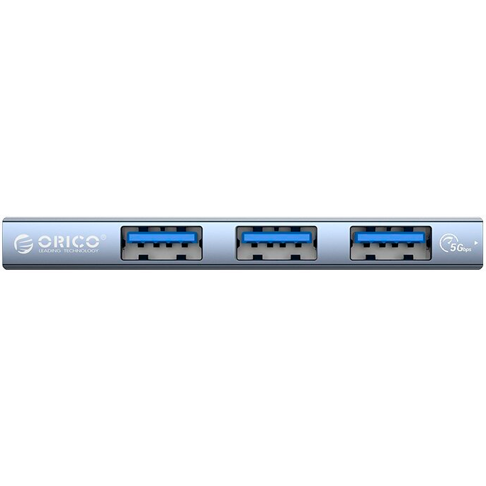 USB-концентратор Orico AH-W13-GY-BP Grey - фото 4