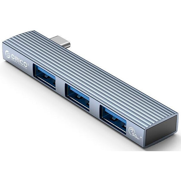 USB-концентратор Orico AH-W13-GY-BP Grey - фото 5