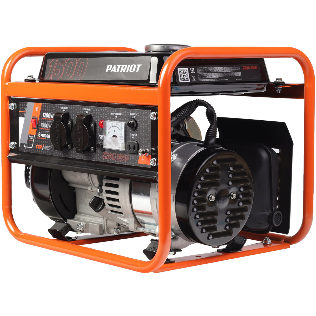 Генератор PATRIOT Max Power SRGE 1500 - 474103125 - фото 3