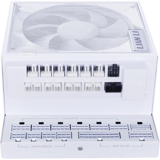 Блок питания 1000W Lian Li EDGE1000G White - G9P.EG1000G.WH00.RU(EU) - фото 4