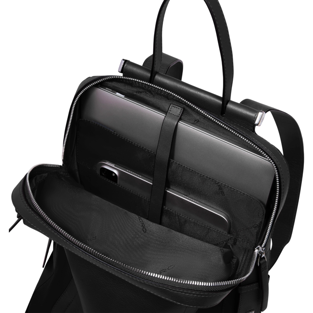 Рюкзак для ноутбука Piquadro Women’s Laptop Backpack 14" Black (CA4576W92T/N) - фото 5