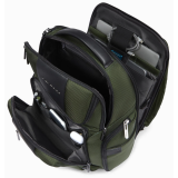 Рюкзак для ноутбука Piquadro Laptop Backpack 15.6" in Recycled Fabric Green (CA5477BR2/VE2)