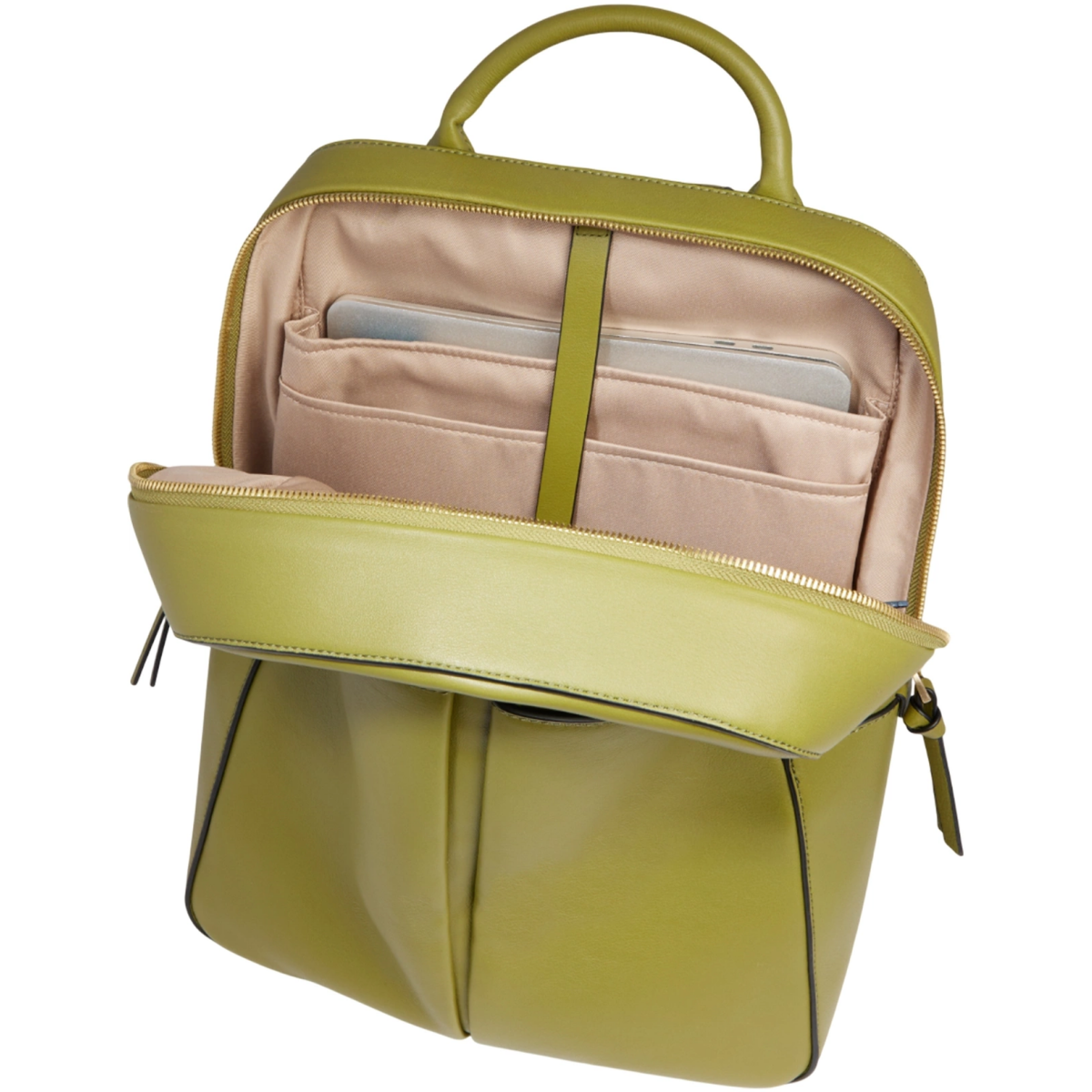 Рюкзак для ноутбука Piquadro Women’s Laptop Backpack 14" Green (CA6455W134/VE) - фото 3