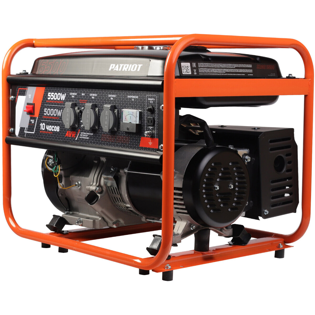 Генератор PATRIOT Max Power SRGE 6500 - 474103166 - фото 3