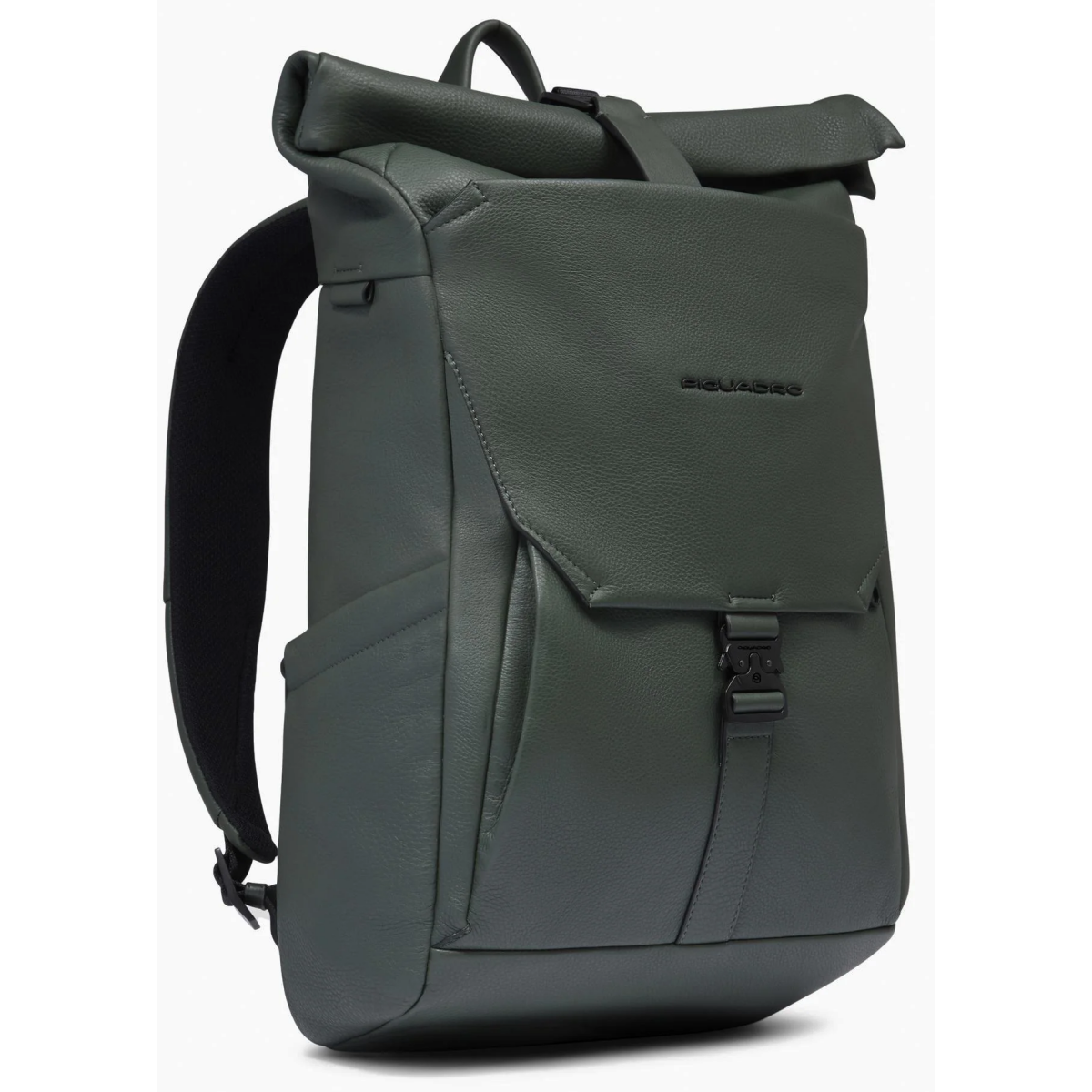 Рюкзак для ноутбука Piquadro Roll Top Backpack for Laptop 15.6" Green (CA6612S135/VE) - фото 2