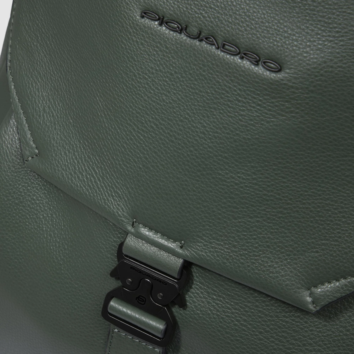 Рюкзак для ноутбука Piquadro Roll Top Backpack for Laptop 15.6" Green (CA6612S135/VE) - фото 4