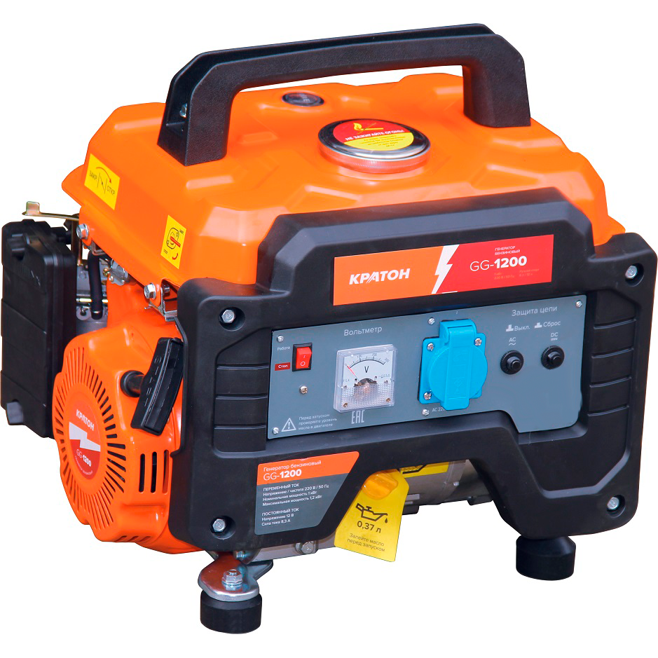 Генератор КРАТОН GG-1200 - 3 08 01 041