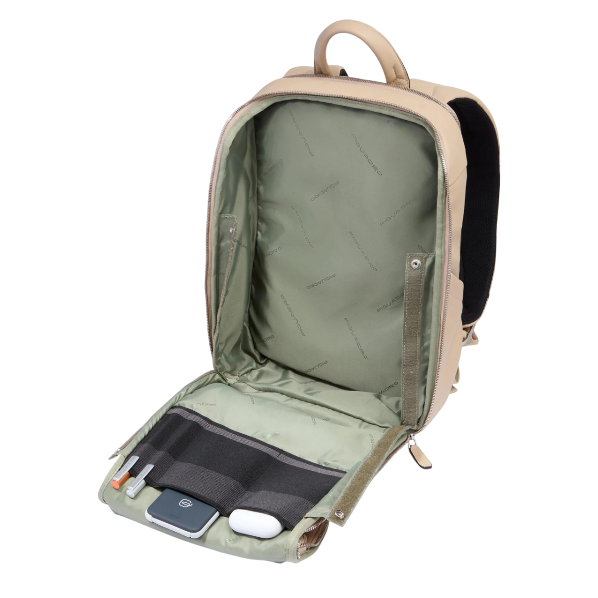 Рюкзак для ноутбука Piquadro Laptop Backpack 14" Beige (CA6610S135/BE) - фото 3