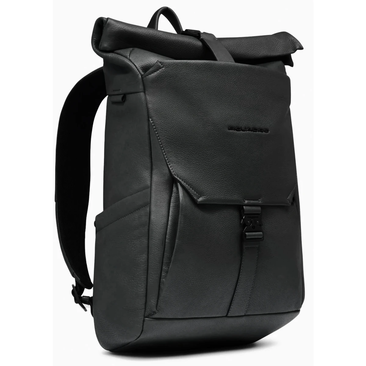 Рюкзак для ноутбука Piquadro Roll Top Backpack for Laptop 15.6" Black (CA6612S135/N) - фото 2