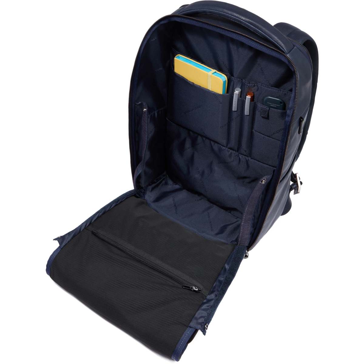 Рюкзак для ноутбука Piquadro Personalizable Laptop Backpack 14" Blue (CA6688S134/BLU) - фото 4