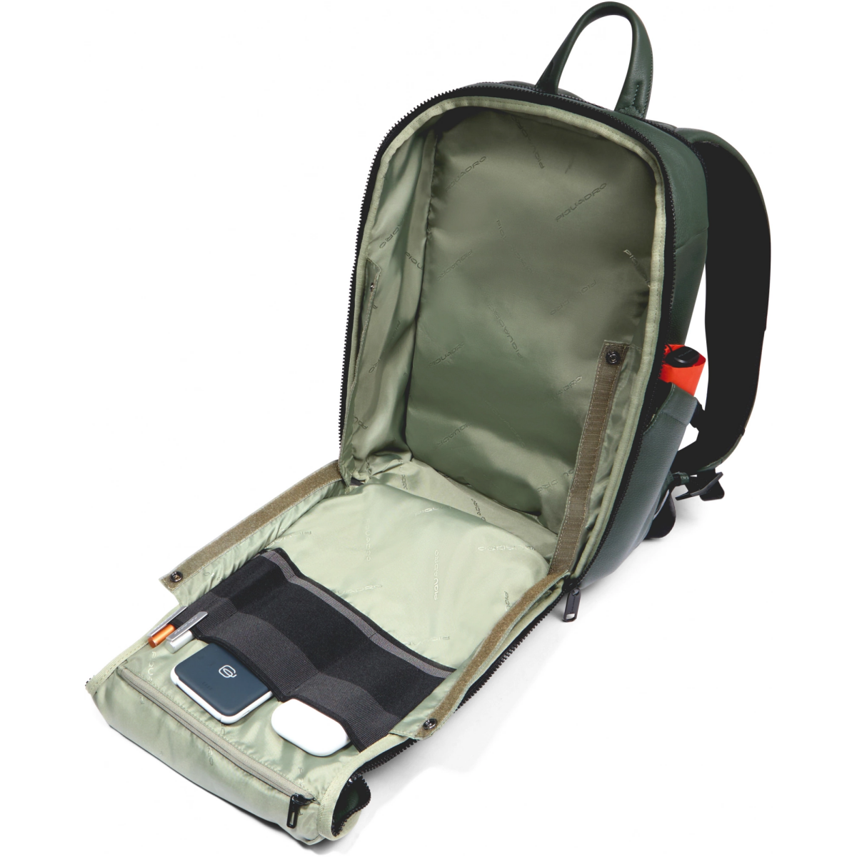 Рюкзак для ноутбука Piquadro Laptop Backpack 14" Green (CA6610S135/VE) - фото 3