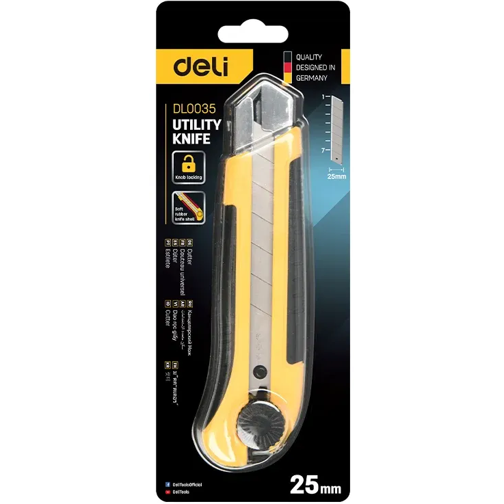 Строительный нож Deli DL0035 - фото 3
