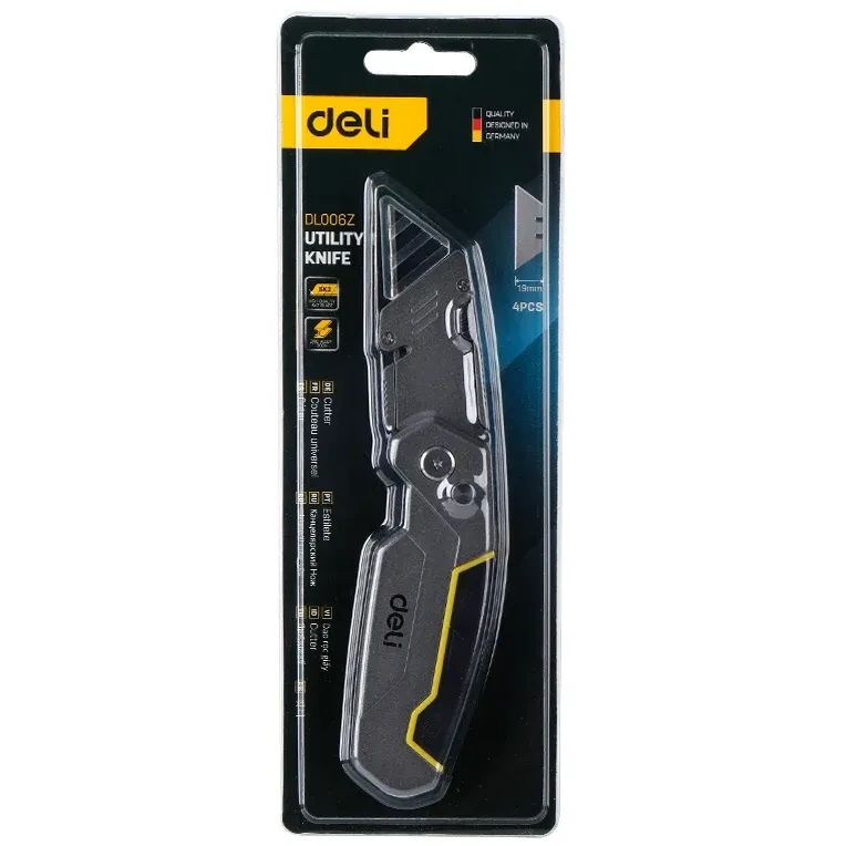 Строительный нож Deli DL006Z - фото 2