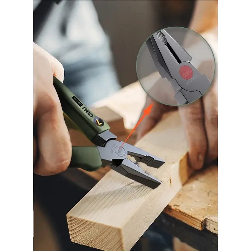 Плоскогубцы Deli HT2007L - фото 4