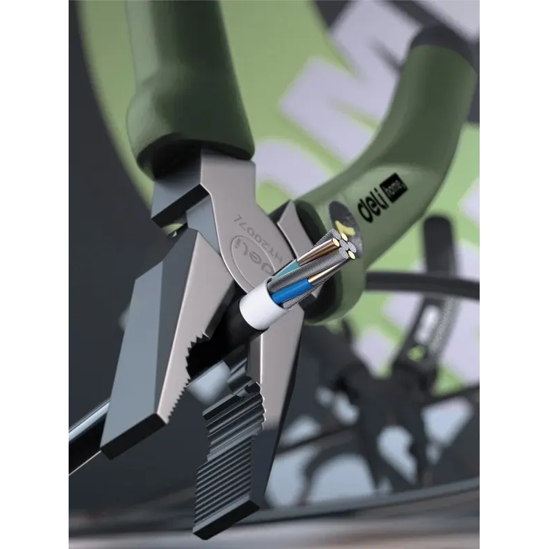 Плоскогубцы Deli HT2007L - фото 5