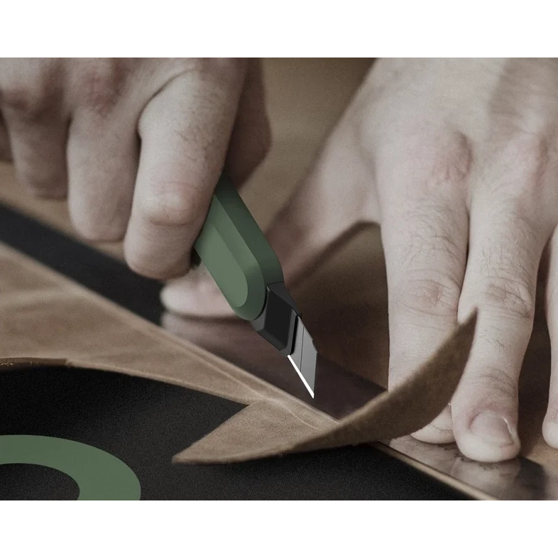 Канцелярский нож Deli HT4009L - фото 4