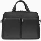 Сумка для ноутбука Piquadro Laptop bag 14" Recycled Fabric Black (CA6623S136/N)
