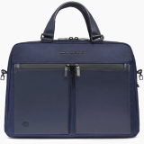Сумка для ноутбука Piquadro Laptop bag 14" Recycled Fabric Blue (CA6623S136/BLU)