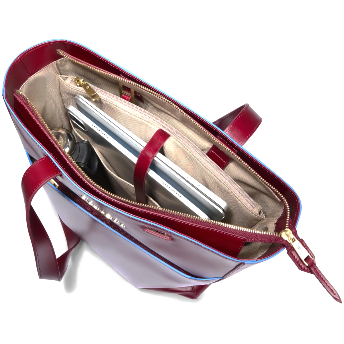 Сумка для ноутбука Piquadro Laptop Women's Tote Bag 14" Red (BD6679B2/R) - фото 5