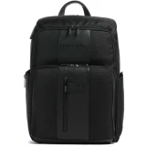 Рюкзак для ноутбука Piquadro Travel Laptop Backpack 15.6" in Recycled Fabric Black (CA6648BR2/N)