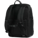 Рюкзак для ноутбука Piquadro Travel Laptop Backpack 15.6" in Recycled Fabric Black (CA6648BR2/N)