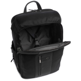 Рюкзак для ноутбука Piquadro Travel Laptop Backpack 15.6" in Recycled Fabric Black (CA6648BR2/N)