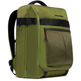 Рюкзак для ноутбука Piquadro Travel Laptop Backpack 17.3" Recycled Fabric Military Green (CA6691S125/VE)