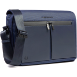Сумка для ноутбука Piquadro Latop Messenger Bag 13.3" Recycled Blue (CA6627S136/BLU)