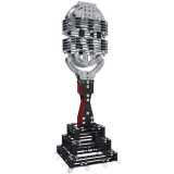 Конструктор Metal Craft Classic Microphone (2994) (MIK01-SH01-BLK1/5906018029949)